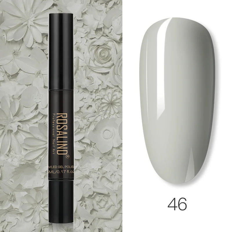 Pure Color Gel Nail Polish Pen - ROSALIND UV Neon Hybrid