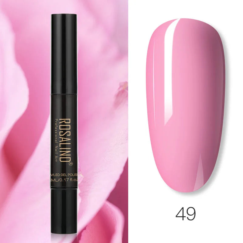 Pure Color Gel Nail Polish Pen - ROSALIND UV Neon Hybrid