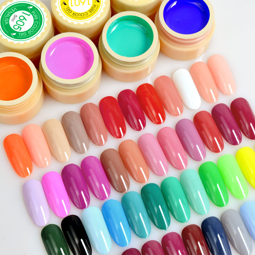 Gel Nail Polish 60 Colors 5ml UV Nail Art Paint