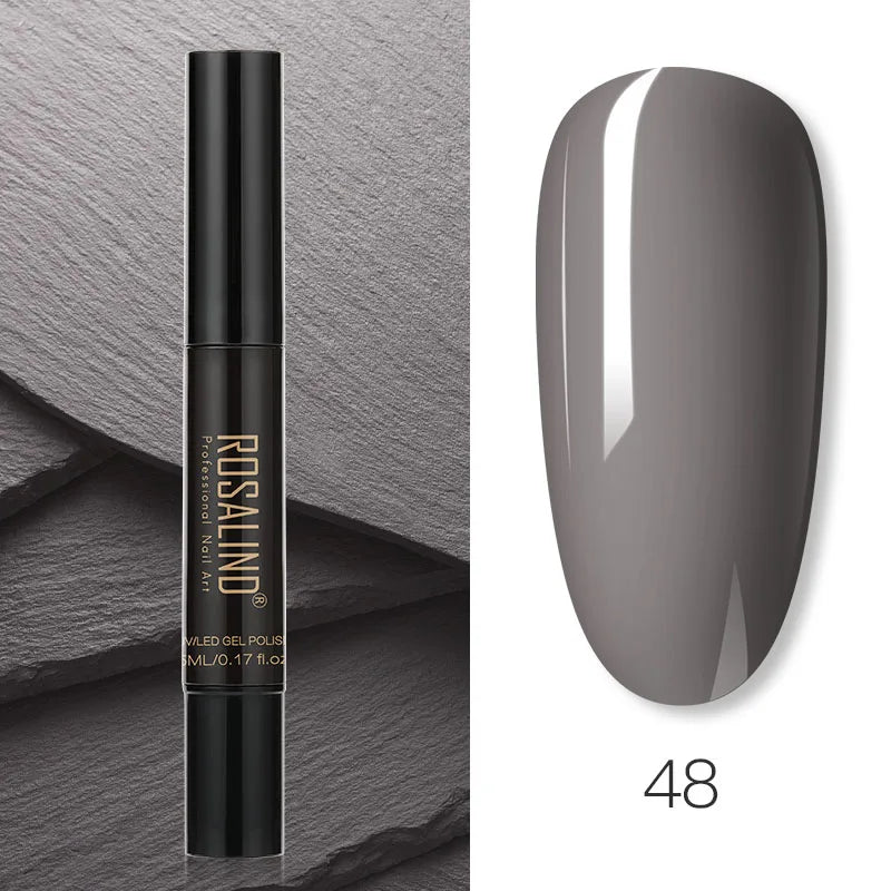 Pure Color Gel Nail Polish Pen - ROSALIND UV Neon Hybrid