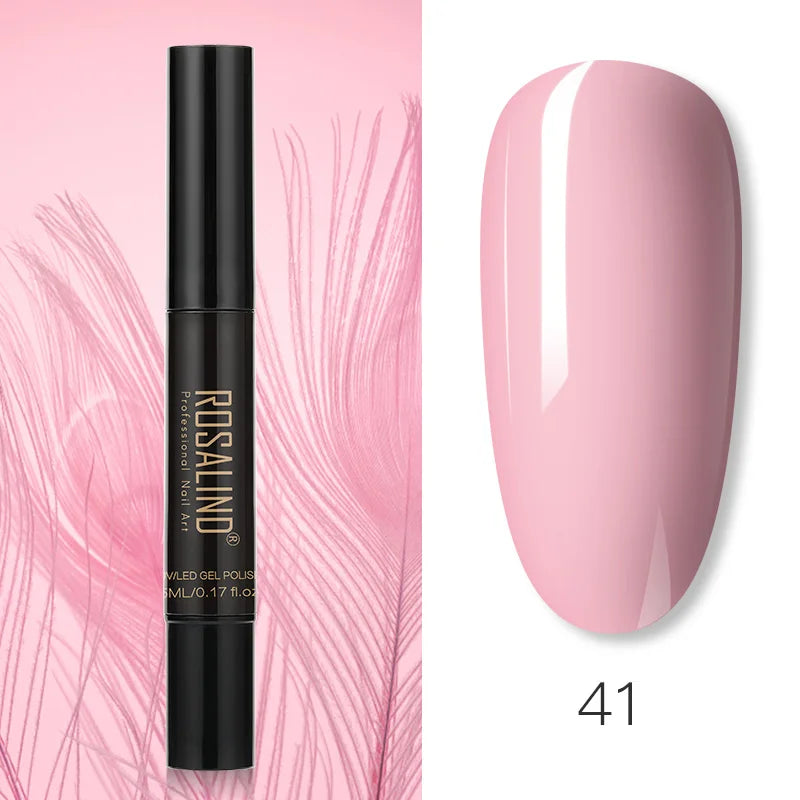 Pure Color Gel Nail Polish Pen - ROSALIND UV Neon Hybrid