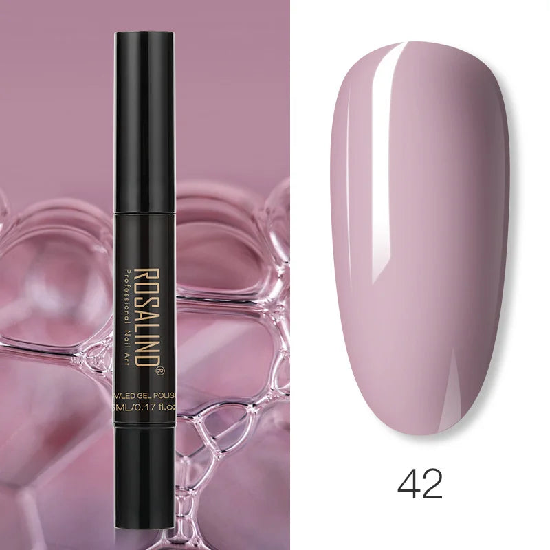 Pure Color Gel Nail Polish Pen - ROSALIND UV Neon Hybrid