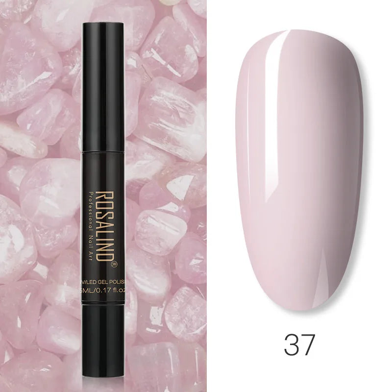 Pure Color Gel Nail Polish Pen - ROSALIND UV Neon Hybrid