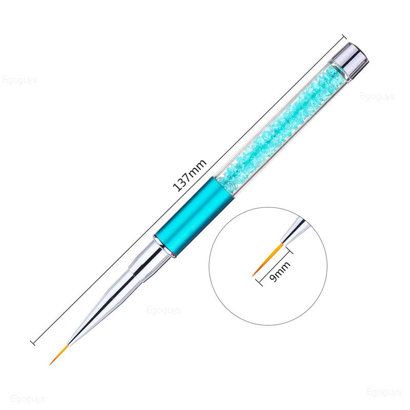 Nail Art Brush: Gradient UV Gel Pen for French Lines