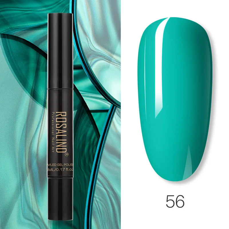 Pure Color Gel Nail Polish Pen - ROSALIND UV Neon Hybrid