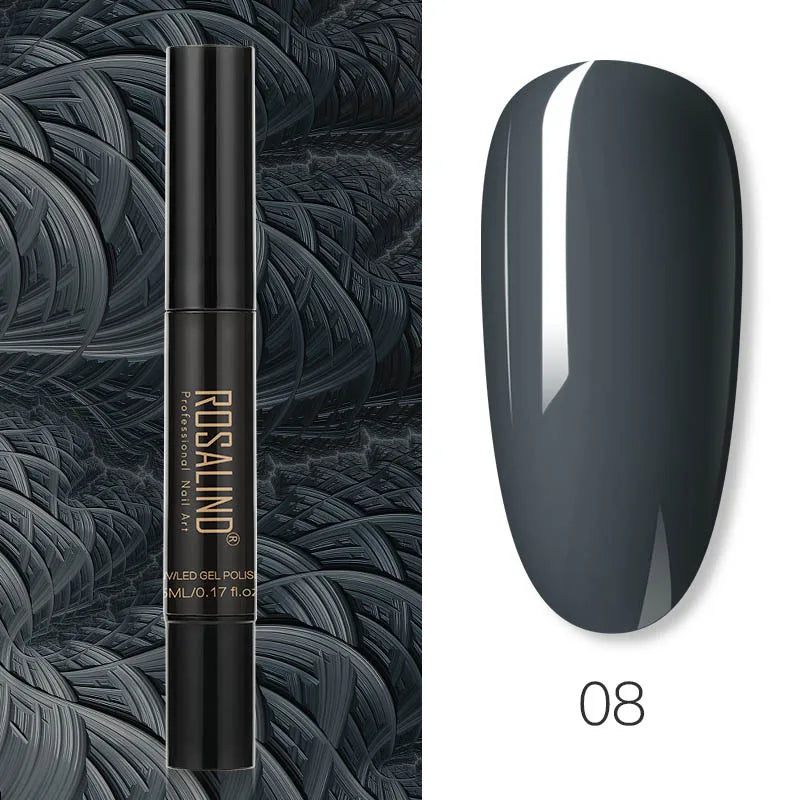 Pure Color Gel Nail Polish Pen - ROSALIND UV Neon Hybrid