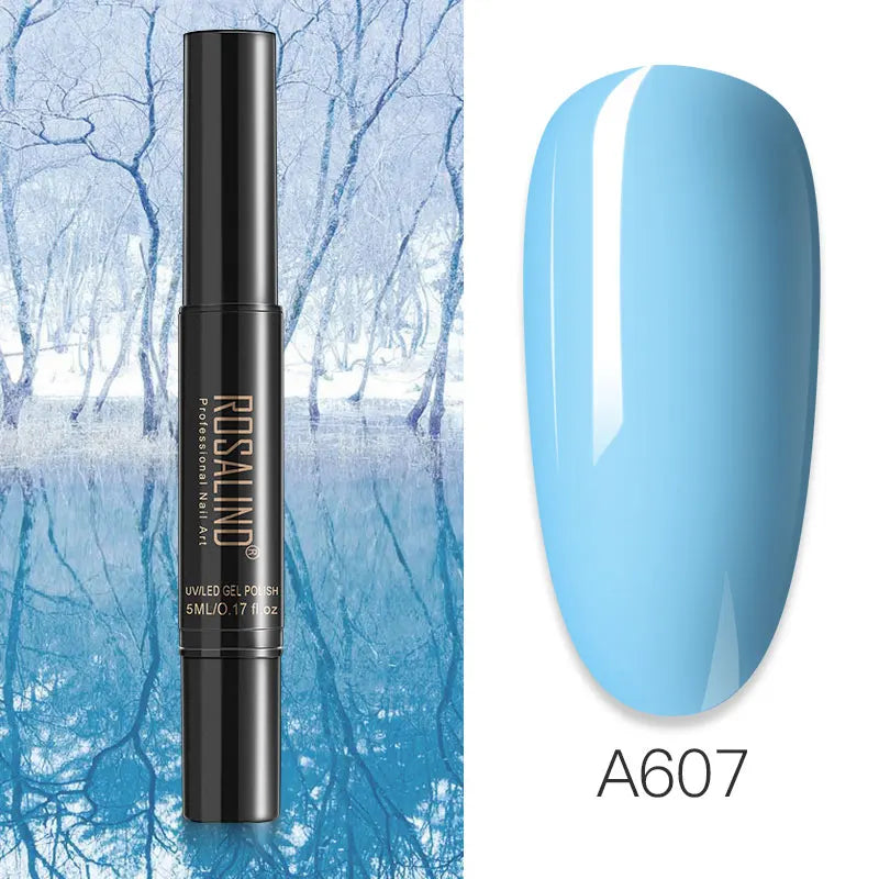 Pure Color Gel Nail Polish Pen - ROSALIND UV Neon Hybrid