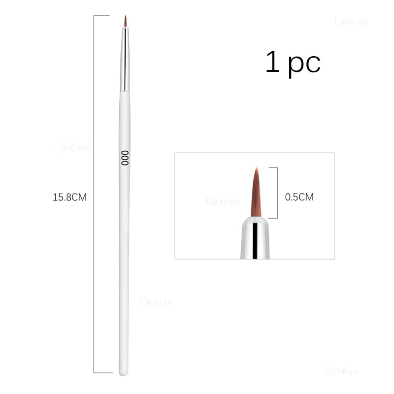 Nail Art Brush: Gradient UV Gel Pen for French Lines