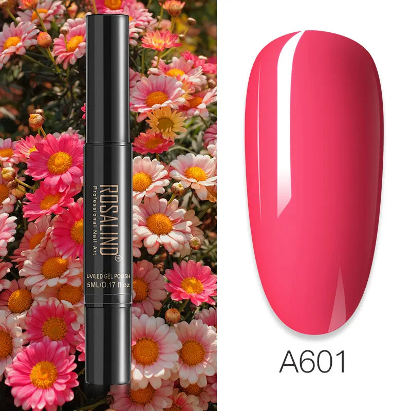 Pure Color Gel Nail Polish Pen - ROSALIND UV Neon Hybrid