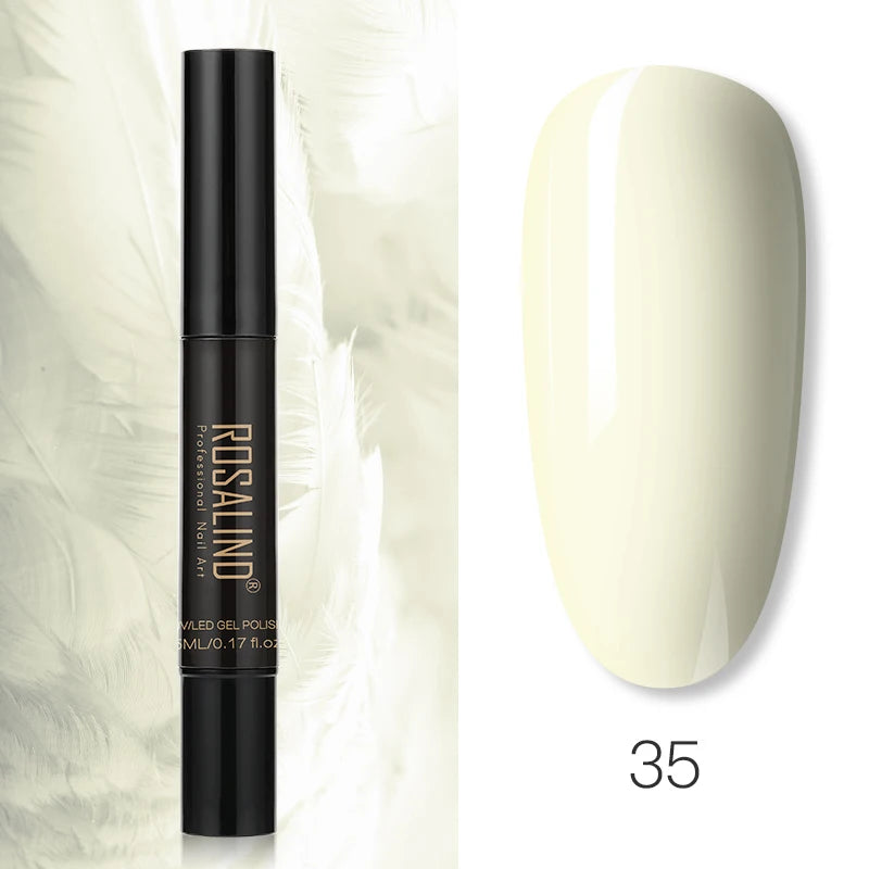 Pure Color Gel Nail Polish Pen - ROSALIND UV Neon Hybrid