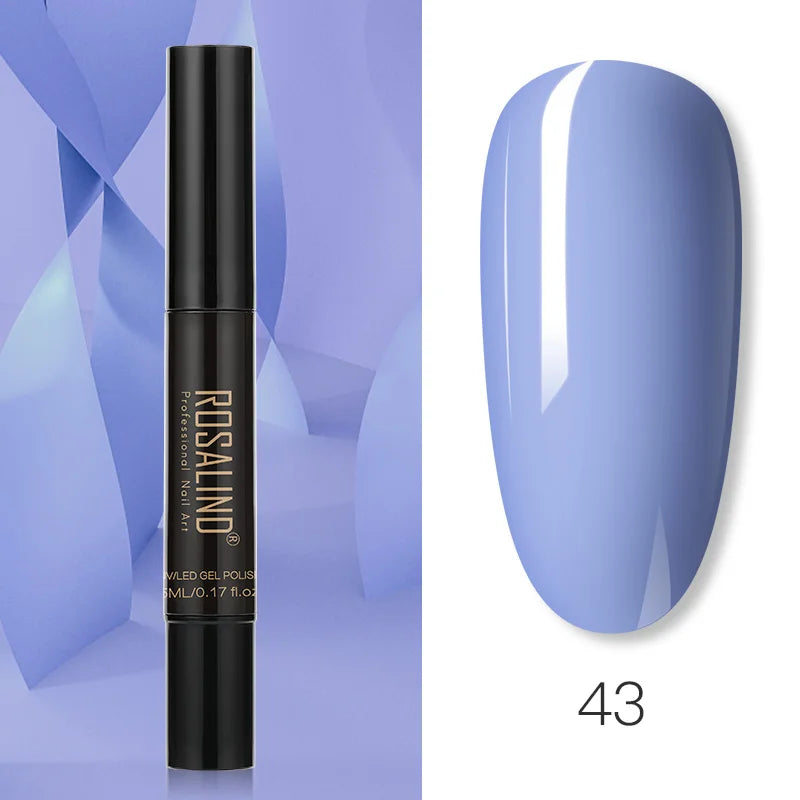Pure Color Gel Nail Polish Pen - ROSALIND UV Neon Hybrid