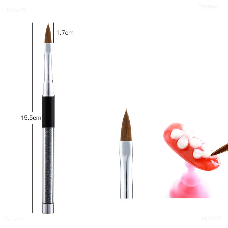 Nail Art Brush: Gradient UV Gel Pen for French Lines