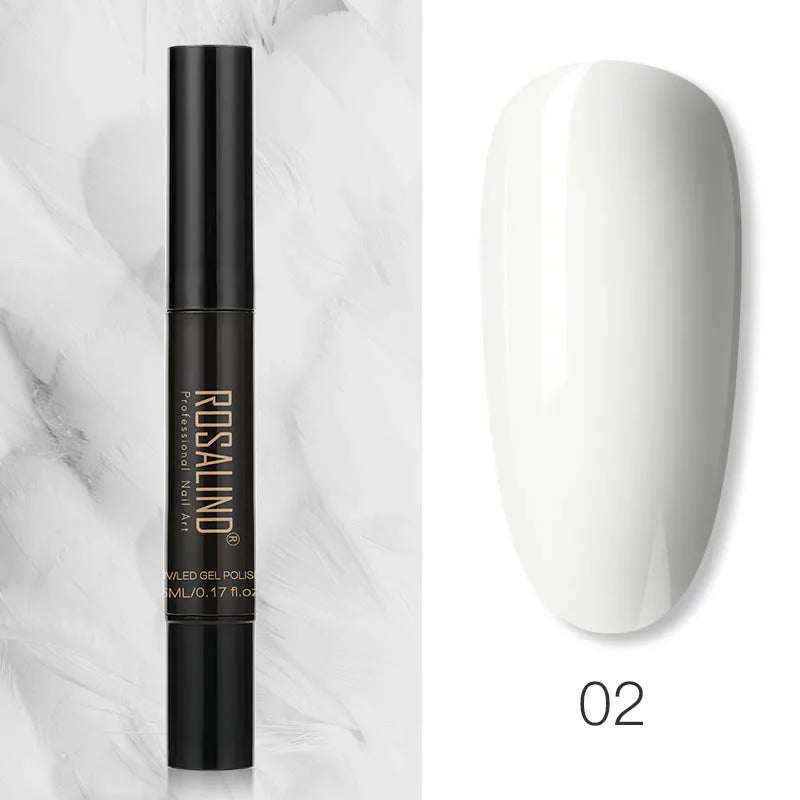 Pure Color Gel Nail Polish Pen - ROSALIND UV Neon Hybrid