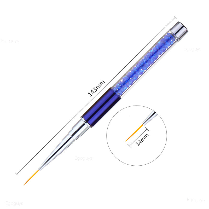 Nail Art Brush: Gradient UV Gel Pen for French Lines