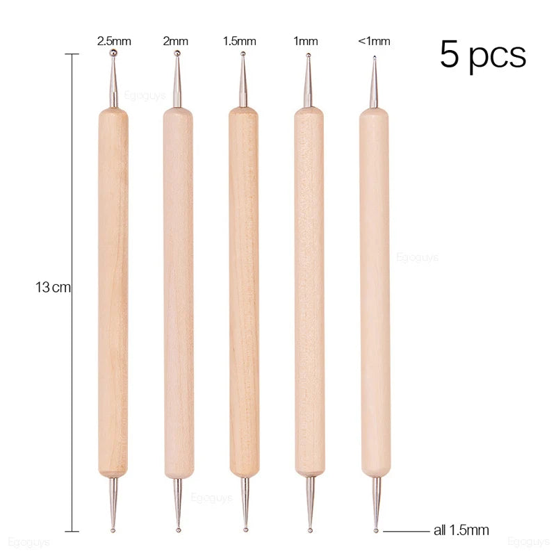 Nail Art Brush: Gradient UV Gel Pen for French Lines