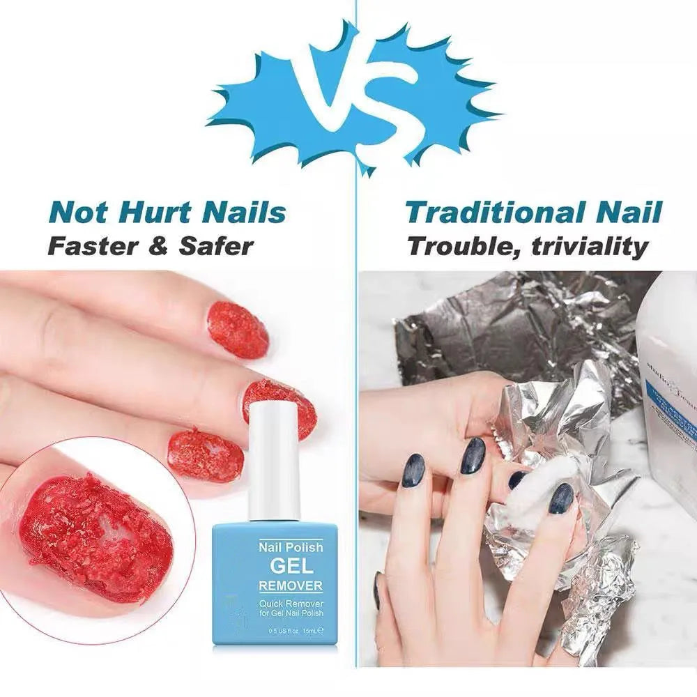 Magic Fast Gel Polish Remover - Quick Soak Off & Degreaser