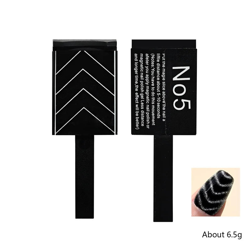 Nail Art Magnetic Wand Set for 3D Cat Eye Gel Nails