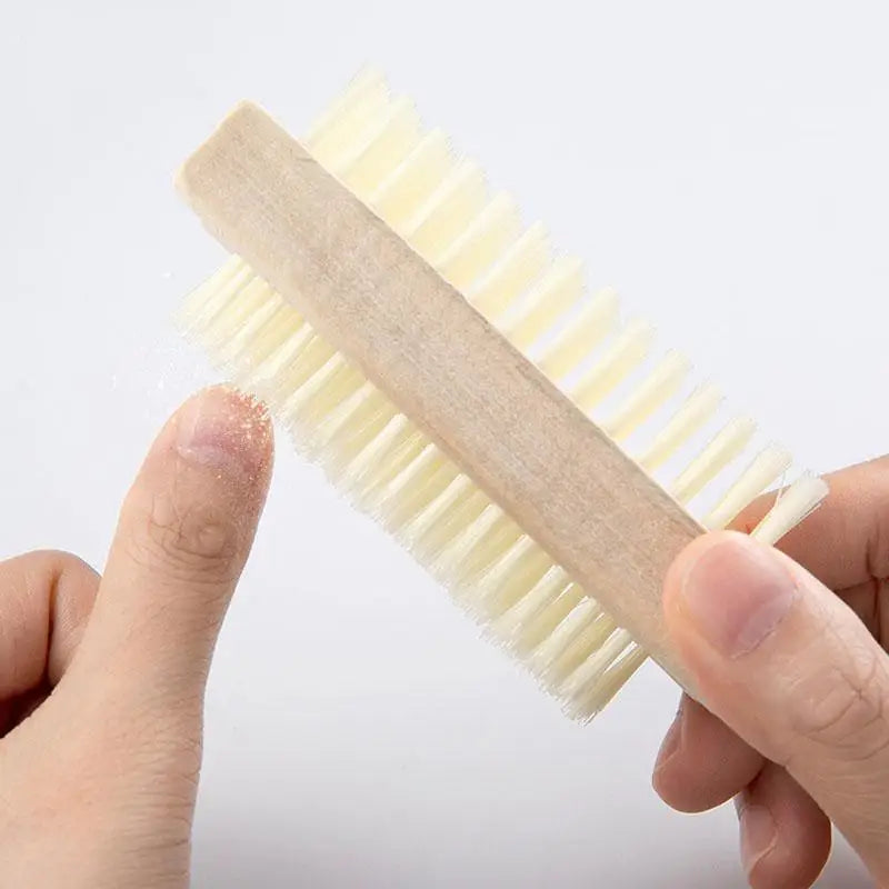 Nail Brush Double-Sided Cleaner for Manicure & Pedicure