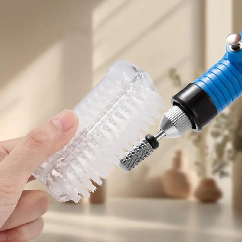 Nail Brush Double-Sided Cleaner for Manicure & Pedicure