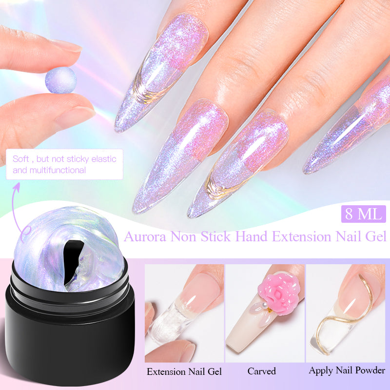 Gel Nail Polish - Aurora Non-Stick 8ml - Semi Permanent