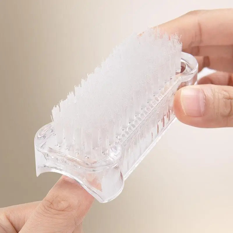 Nail Brush Double-Sided Cleaner for Manicure & Pedicure