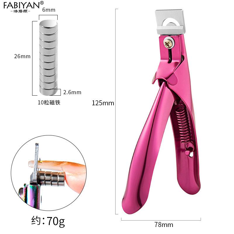 Nail Clipper U Shape Stainless Steel Trimmer Kit 10pcs