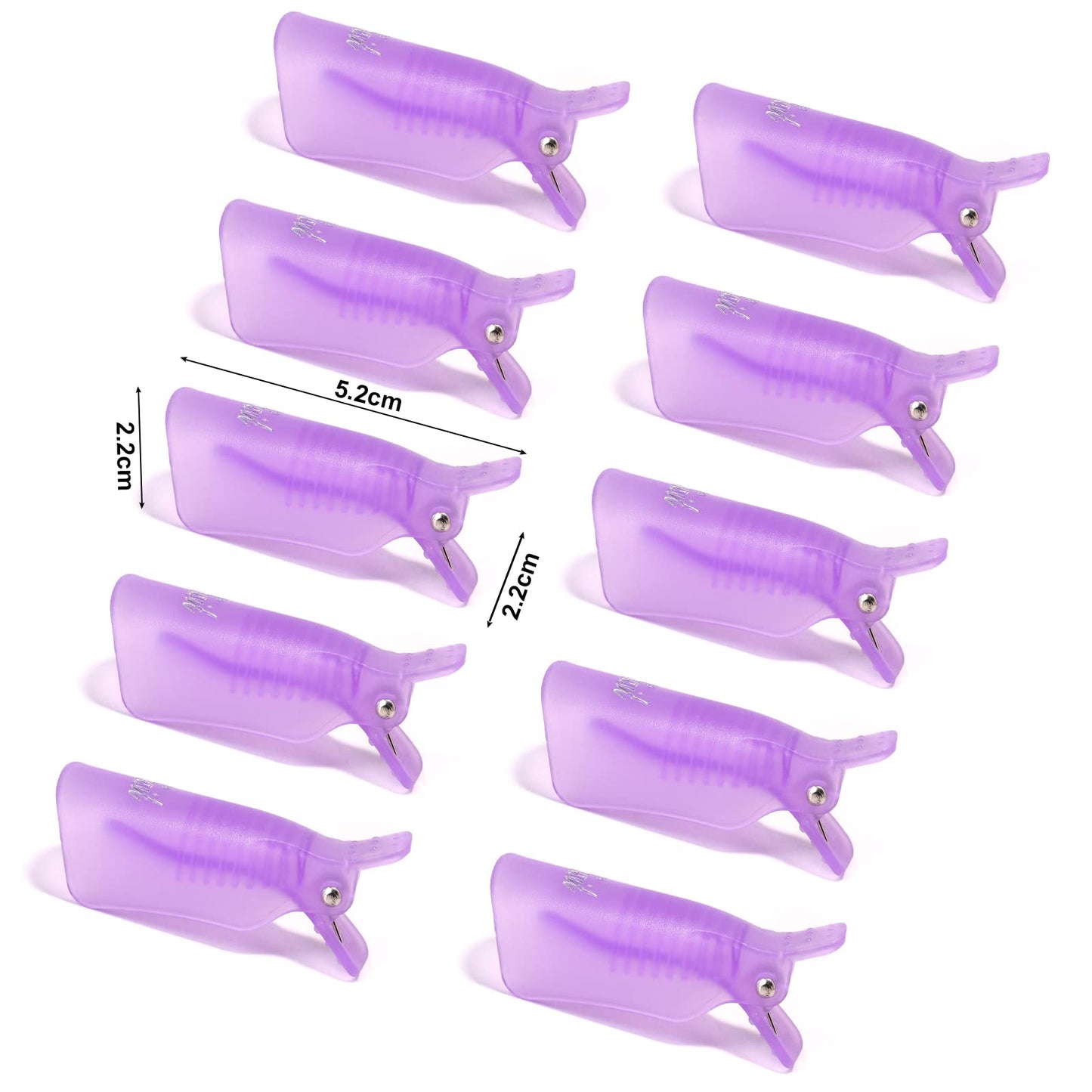 UV Gel Polish Remover Clips - 10/16 Pcs Nail Soak Off Caps