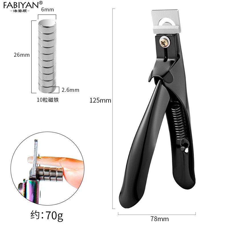 Nail Clipper U Shape Stainless Steel Trimmer Kit 10pcs