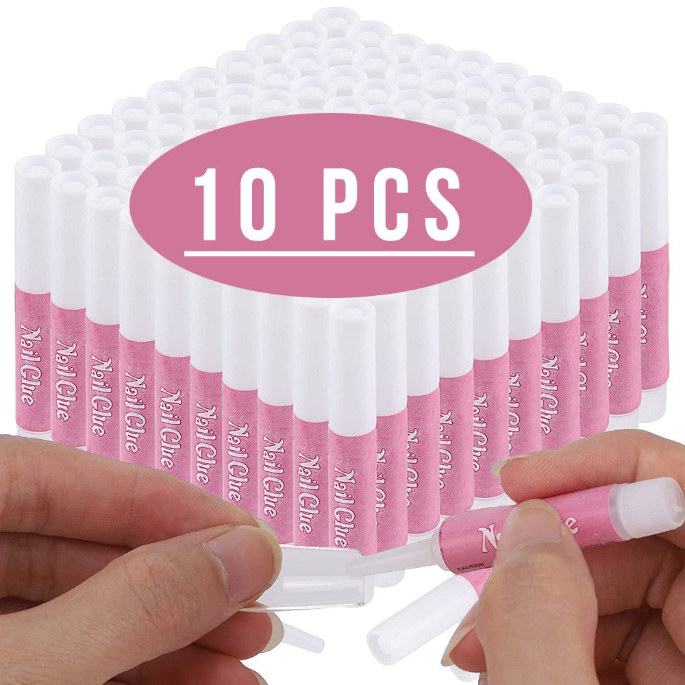 Fast Dry Nail Glue 2g - Strong Bond for Tips & Rhinestones