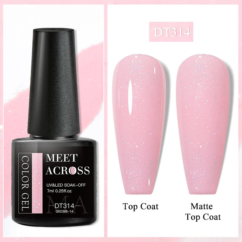 Gel Nail Polish - Aurora Non-Stick 8ml - Semi Permanent