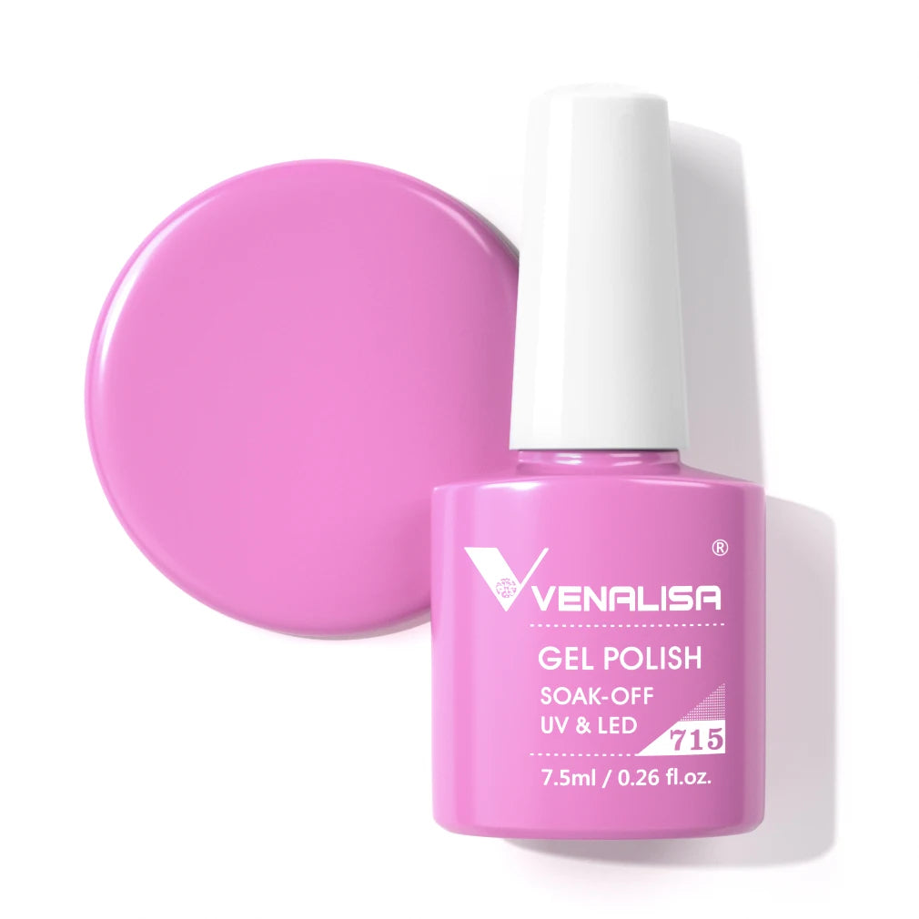 Venalisa VIP4 7.5ml Gel Nail Polish Hema Free Full Coverage Beautiful Semi Permanent Soak Off UV LED Gel Nail Polish Gel Lacquer
