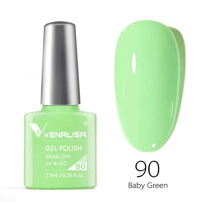 Venalisa VIP4 7.5ml Gel Nail Polish Hema Free Full Coverage Beautiful Semi Permanent Soak Off UV LED Gel Nail Polish Gel Lacquer