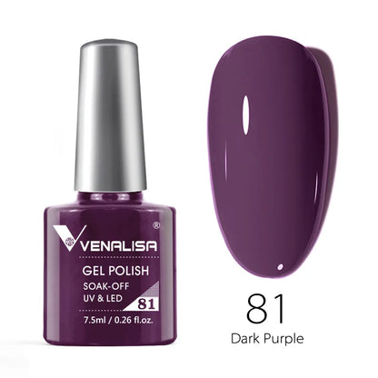 Venalisa VIP4 7.5ml Gel Nail Polish Hema Free Full Coverage Beautiful Semi Permanent Soak Off UV LED Gel Nail Polish Gel Lacquer
