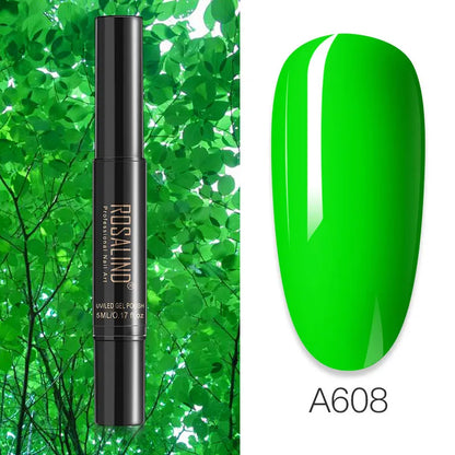 Pure Color Gel Nail Polish Pen - ROSALIND UV Neon Hybrid