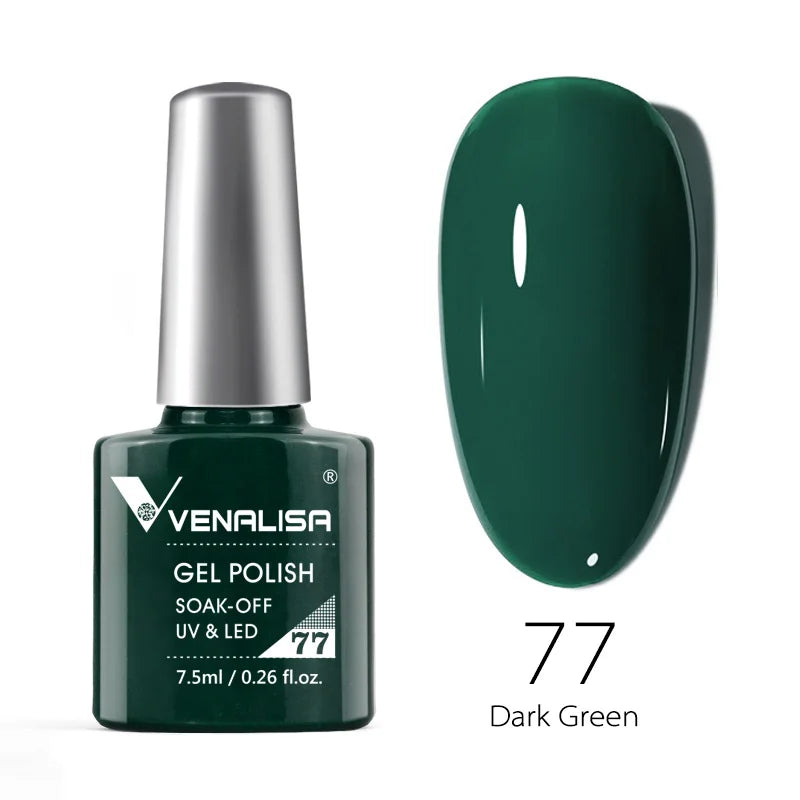 Venalisa VIP4 7.5ml Gel Nail Polish Hema Free Full Coverage Beautiful Semi Permanent Soak Off UV LED Gel Nail Polish Gel Lacquer