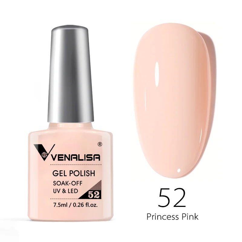 Venalisa VIP4 7.5ml Gel Nail Polish Hema Free Full Coverage Beautiful Semi Permanent Soak Off UV LED Gel Nail Polish Gel Lacquer