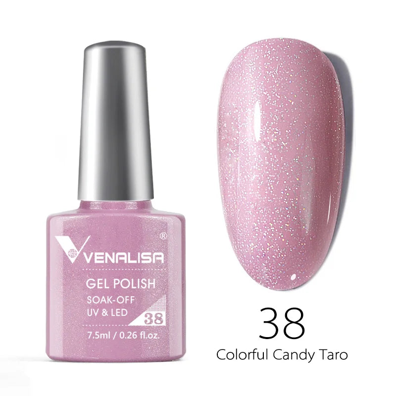 Venalisa VIP4 7.5ml Gel Nail Polish Hema Free Full Coverage Beautiful Semi Permanent Soak Off UV LED Gel Nail Polish Gel Lacquer