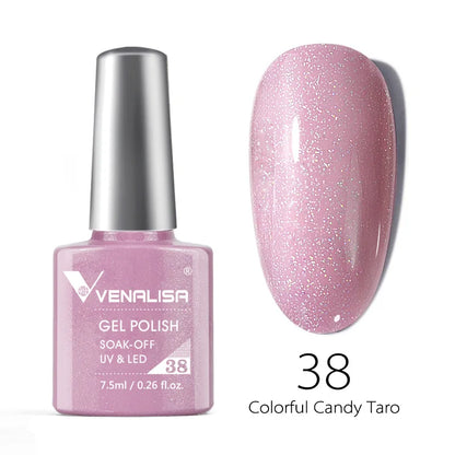 Venalisa VIP4 7.5ml Gel Nail Polish Hema Free Full Coverage Beautiful Semi Permanent Soak Off UV LED Gel Nail Polish Gel Lacquer