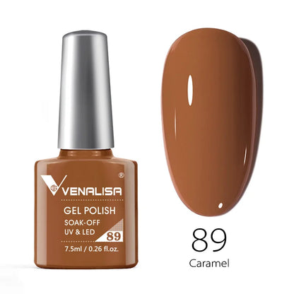 Venalisa VIP4 7.5ml Gel Nail Polish Hema Free Full Coverage Beautiful Semi Permanent Soak Off UV LED Gel Nail Polish Gel Lacquer