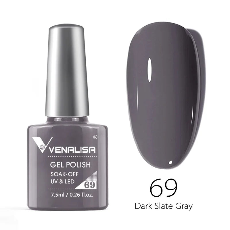 Venalisa VIP4 7.5ml Gel Nail Polish Hema Free Full Coverage Beautiful Semi Permanent Soak Off UV LED Gel Nail Polish Gel Lacquer