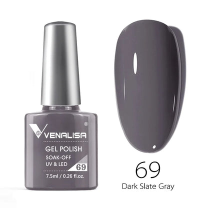 Venalisa VIP4 7.5ml Gel Nail Polish Hema Free Full Coverage Beautiful Semi Permanent Soak Off UV LED Gel Nail Polish Gel Lacquer