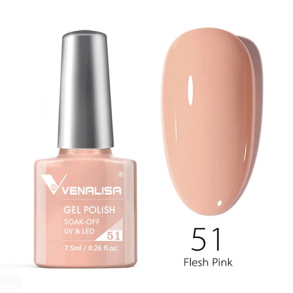 Venalisa VIP4 7.5ml Gel Nail Polish Hema Free Full Coverage Beautiful Semi Permanent Soak Off UV LED Gel Nail Polish Gel Lacquer