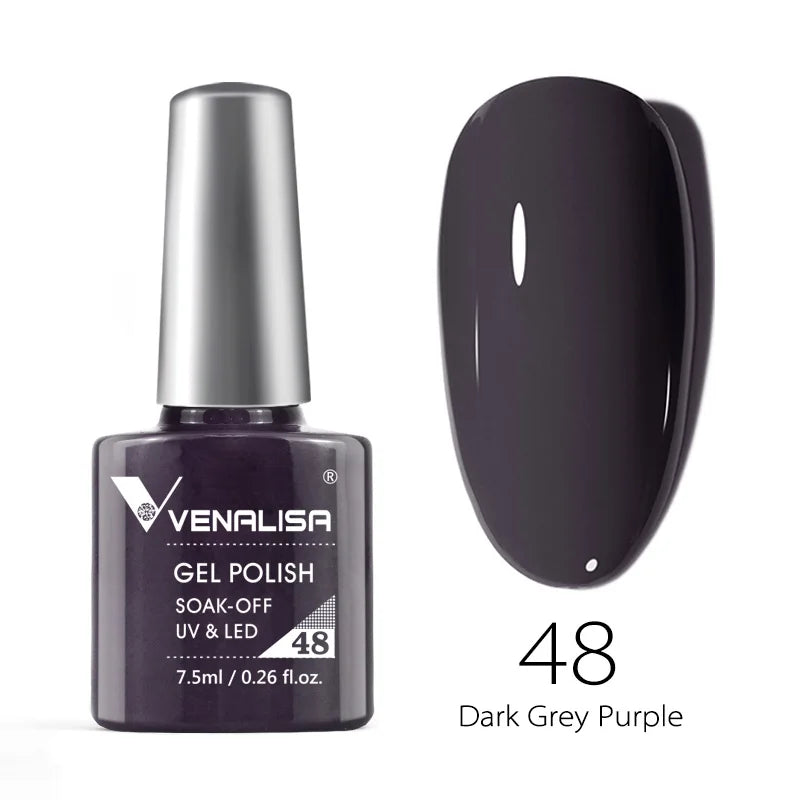 Venalisa VIP4 7.5ml Gel Nail Polish Hema Free Full Coverage Beautiful Semi Permanent Soak Off UV LED Gel Nail Polish Gel Lacquer
