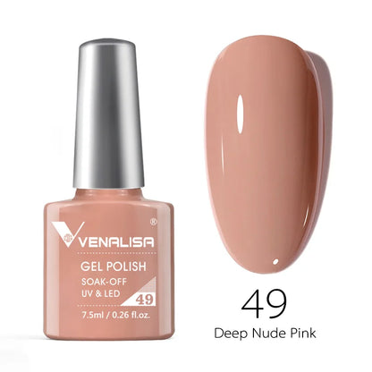 Venalisa VIP4 7.5ml Gel Nail Polish Hema Free Full Coverage Beautiful Semi Permanent Soak Off UV LED Gel Nail Polish Gel Lacquer