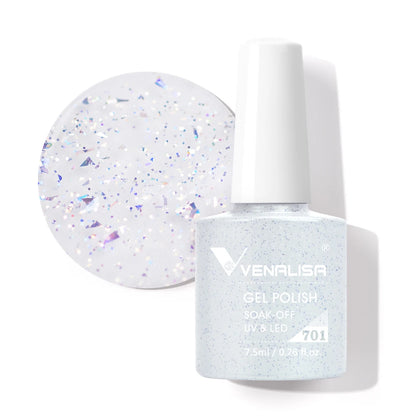 Venalisa VIP4 7.5ml Gel Nail Polish Hema Free Full Coverage Beautiful Semi Permanent Soak Off UV LED Gel Nail Polish Gel Lacquer