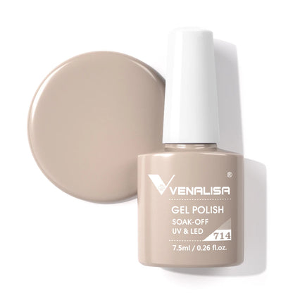 Venalisa VIP4 7.5ml Gel Nail Polish Hema Free Full Coverage Beautiful Semi Permanent Soak Off UV LED Gel Nail Polish Gel Lacquer