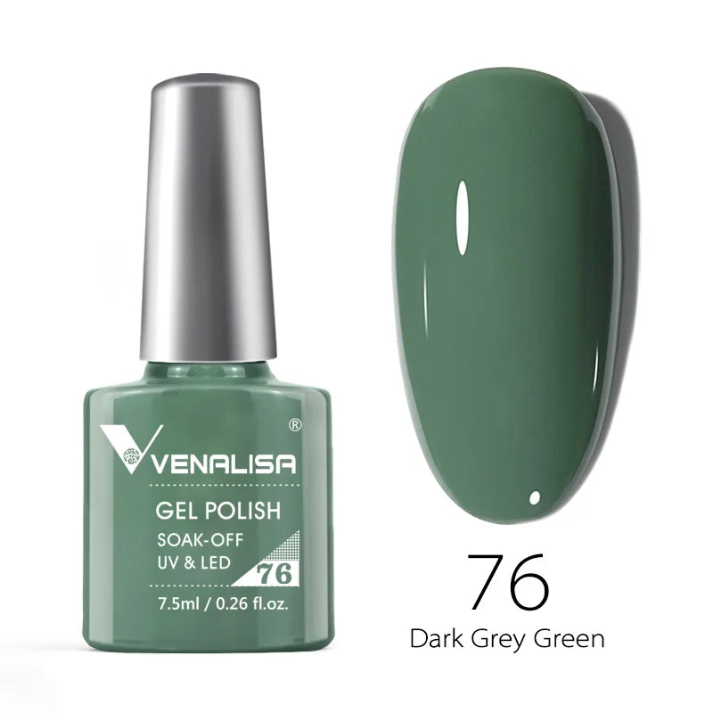 Venalisa VIP4 7.5ml Gel Nail Polish Hema Free Full Coverage Beautiful Semi Permanent Soak Off UV LED Gel Nail Polish Gel Lacquer