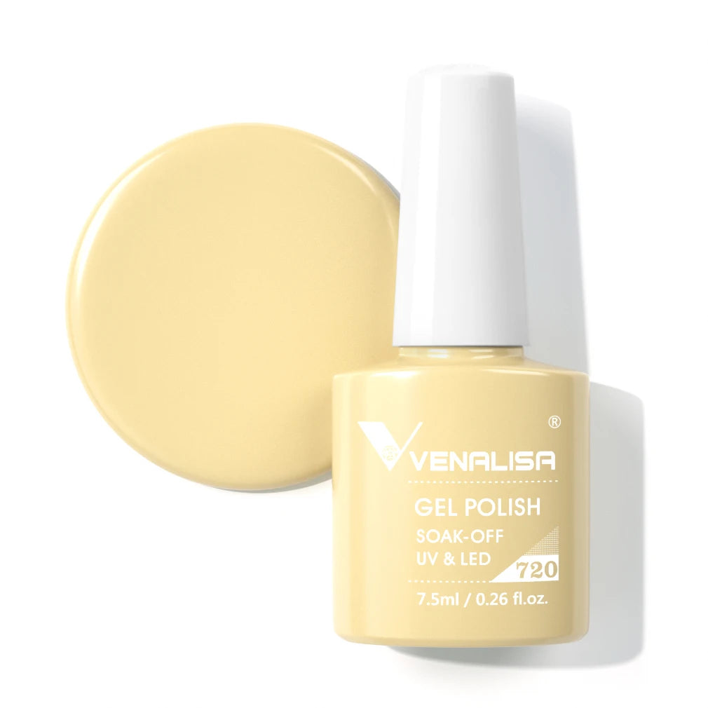 Venalisa VIP4 7.5ml Gel Nail Polish Hema Free Full Coverage Beautiful Semi Permanent Soak Off UV LED Gel Nail Polish Gel Lacquer