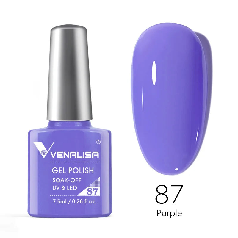 Venalisa VIP4 7.5ml Gel Nail Polish Hema Free Full Coverage Beautiful Semi Permanent Soak Off UV LED Gel Nail Polish Gel Lacquer