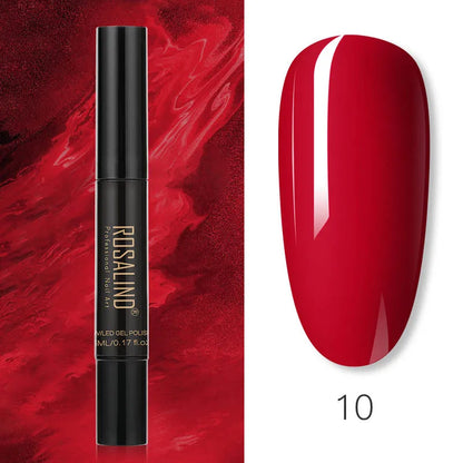 Pure Color Gel Nail Polish Pen - ROSALIND UV Neon Hybrid